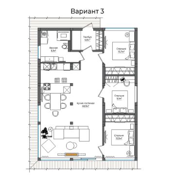 планировка фахверкового дома, фахверк, дом в стиле фахверк