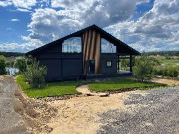 ideahouse,дом в стиле фахверк, фахверковыйдом под ключ, загородный дом, фахверк, каркасный дом, дом из клееного бруса