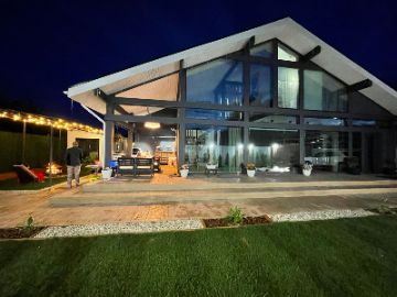 ideahouse,дом в стиле фахверк, фахверковыйдом под ключ, загородный дом, фахверк, каркасный дом, дом из клееного бруса