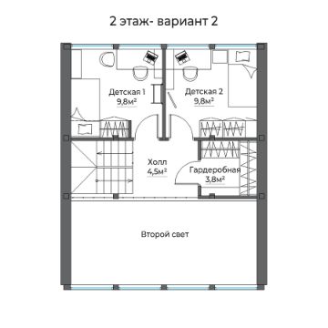 планировка дома барнхаус, барнхаус, дом в стиле барнхаус