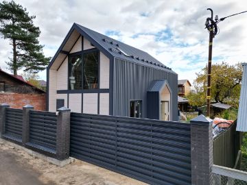 ideahouse,дом в стиле барнхаус, барнхаус под ключ, загородный дом, барнхаус, каркасный дом, дом из клееного бруса