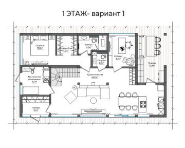 планировка фахверкового дома, фахверк, дом в стиле фахверк