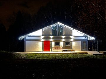 ideahouse,дом в стиле фахверк, фахверковыйдом под ключ, загородный дом, фахверк, каркасный дом, дом из клееного бруса