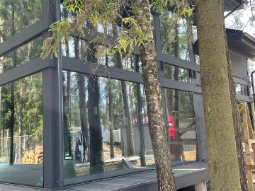 ideahouse,дом в стиле фахверк, фахверковыйдом под ключ, загородный дом, фахверк, каркасный дом, дом из клееного бруса