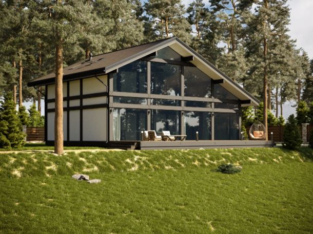 Фахверк IDEA HOUSE, фахверковый дом, дом в стиле фахверк