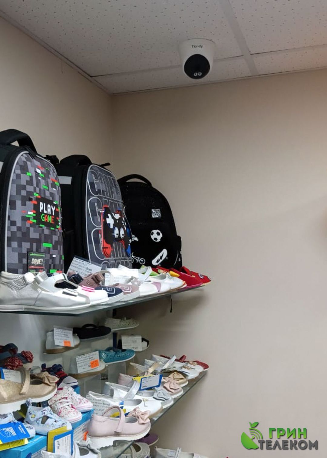 ГринТелеком - Наши работы, видеонаблюдение Котофей