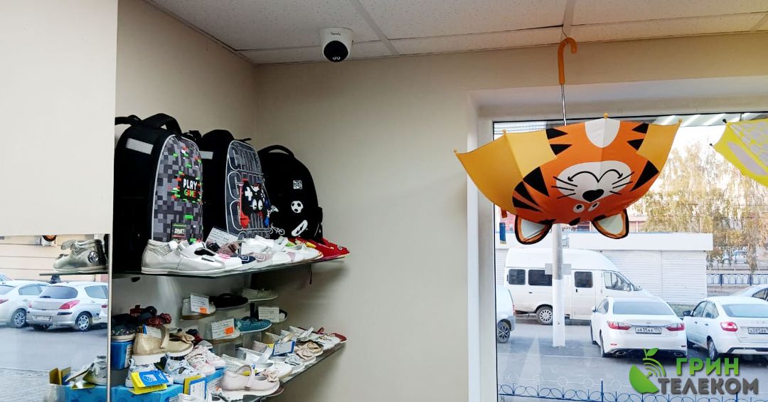 ГринТелеком - Наши работы, видеонаблюдение Котофей