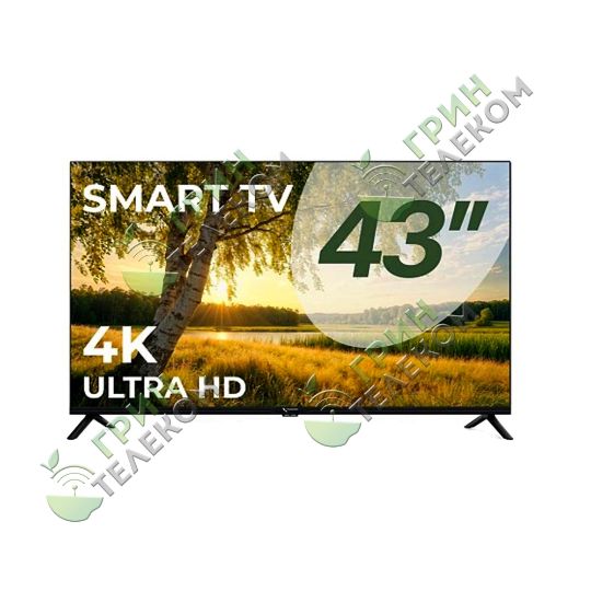 Телевизор Триколор 4K Ultra HD 43” SMART TV H43U5500SA
