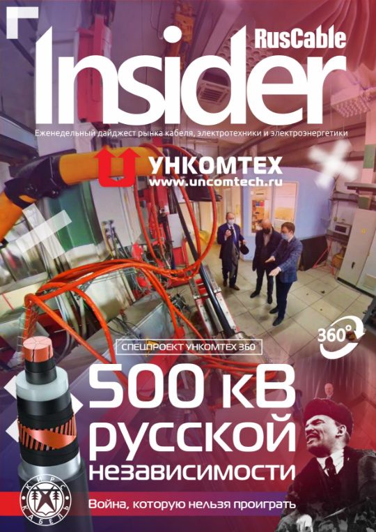 Журнал о кабельном бизнесе RusCable Insider Digest» Выпуск № 282 от 19 сентября 2022 года