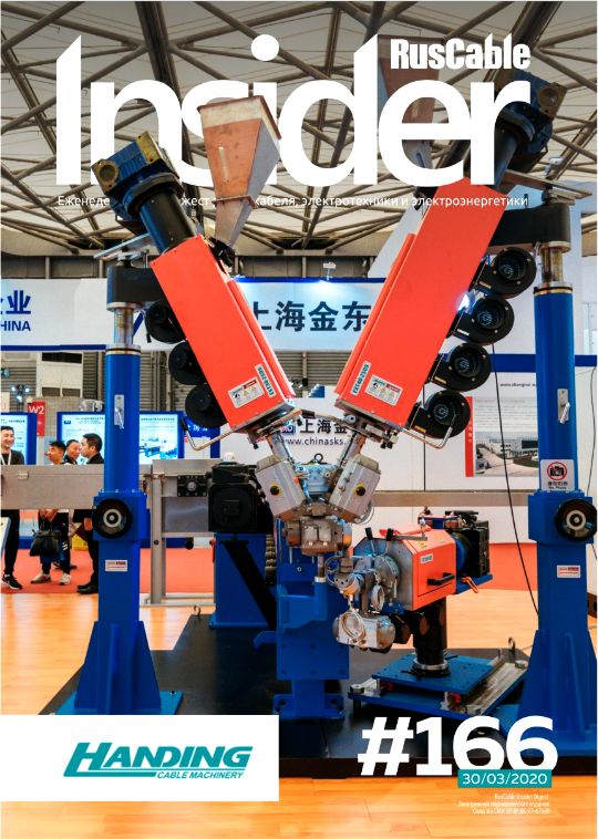 Журнал о кабельном бизнесе RusCable Insider Digest» Выпуск № 166 от 30 марта 2020 года