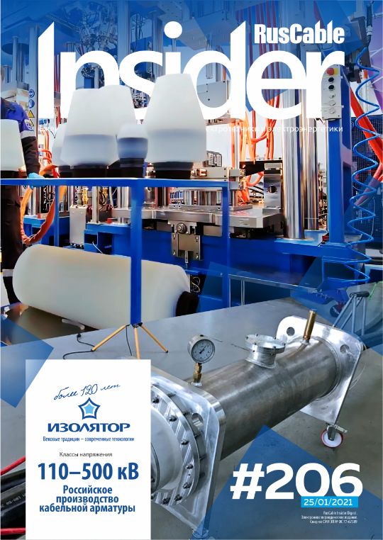 Журнал о кабельном бизнесе RusCable Insider Digest» Выпуск № 206 от 25 января 2021 года