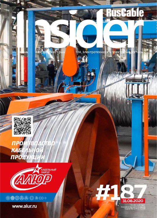Журнал о кабельном бизнесе RusCable Insider Digest» Выпуск № 187 от 31 августа 2020 года