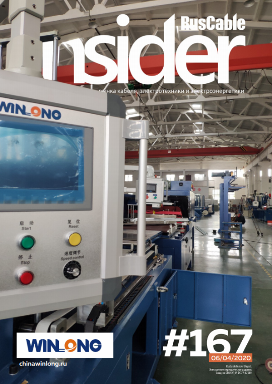 Журнал о кабельном бизнесе RusCable Insider Digest» Выпуск № 167 от 6 апреля 2020 года
