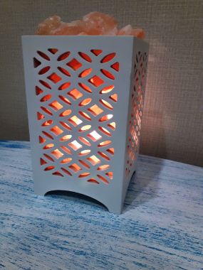 Соляная лампа Камин вертикальный