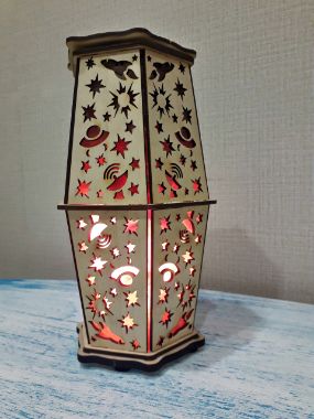 Соляная лампа Космос