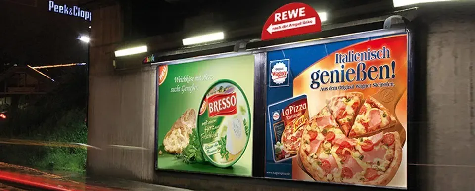 Werbestandorte gesucht Topper