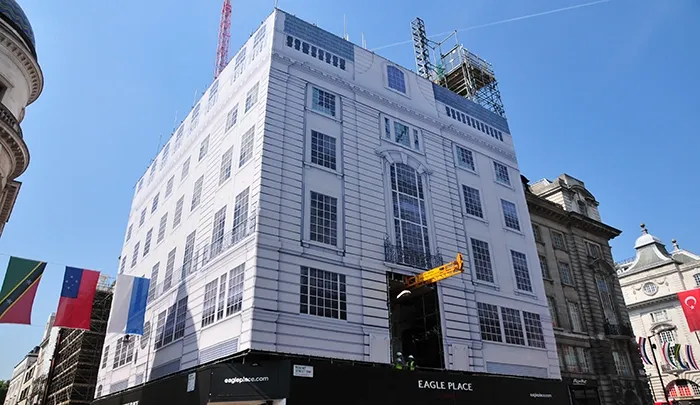 Werbefläche Plakatwand freistehend