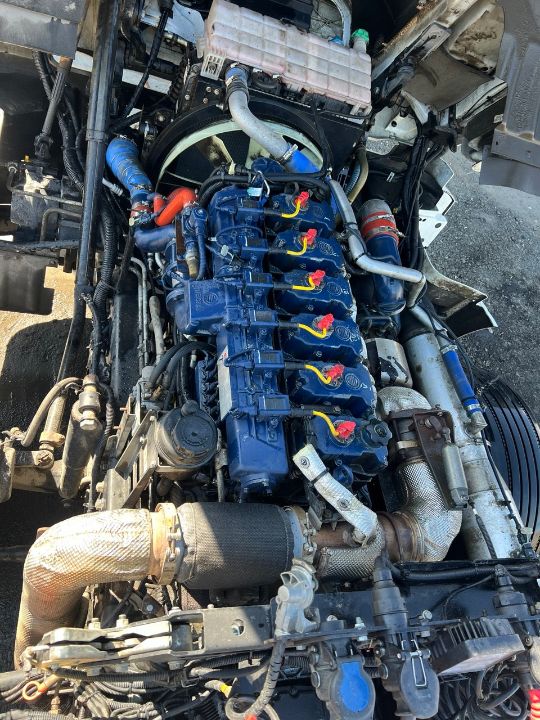 Двс Weichai wp 12 замена прокладок ГБЦ + ремонт гбц