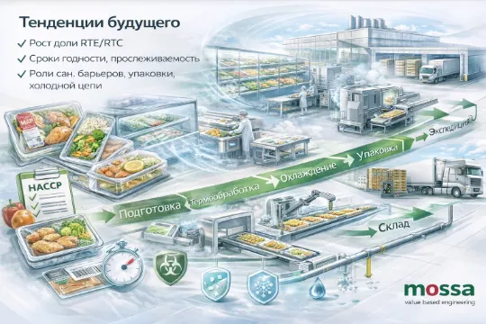 Проектирование и модернизация комбинатов питания