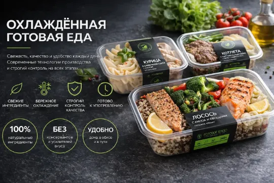 Охлажденная готовая еда