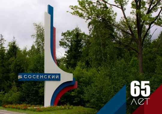 Карта город сосенский