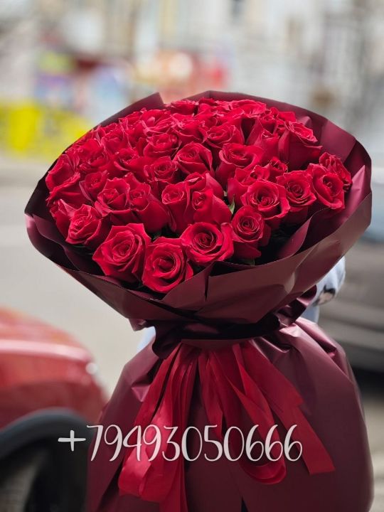 31 роза 70см