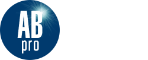 Консалтинговая компания "ABpro" белый слоган
