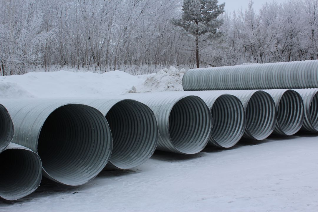 оцинкованные спиральновитые металлические гофрированные трубы сталь S250GD